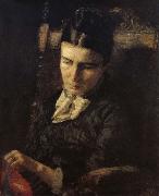 Thomas Eakins Dr. Brinton-s Wife Sweden oil painting artist